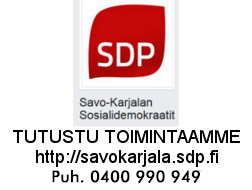 Savo - Karjalan Sosialidemokraatit ry logo